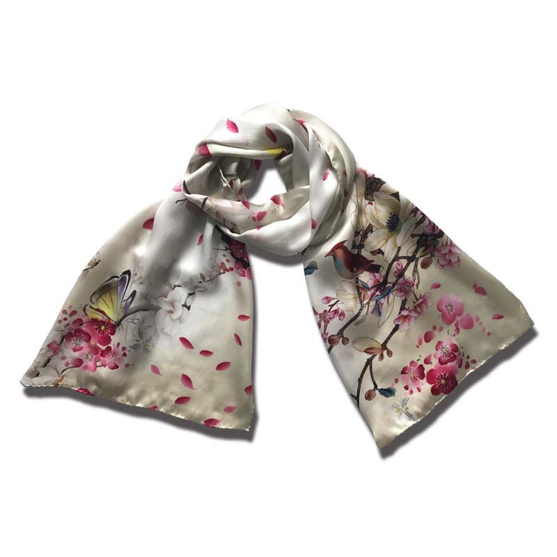 Foulard en soie de mûrier Kyoto – Maison de la soie