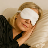 Masque de sommeil en soie