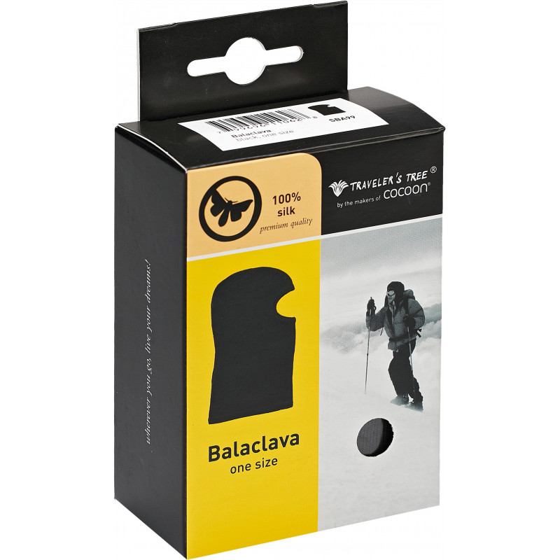 Silk balaclava - Travelers Tree Packaging