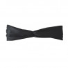 Black Silk headband bow