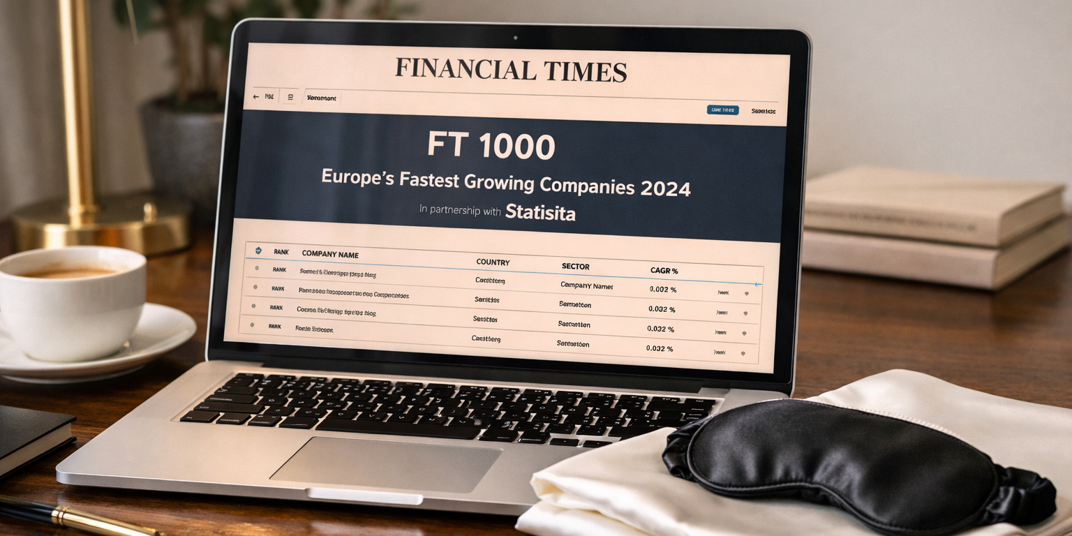 Maison de la Soie distinguée par le classement FT1000 du Financial Times