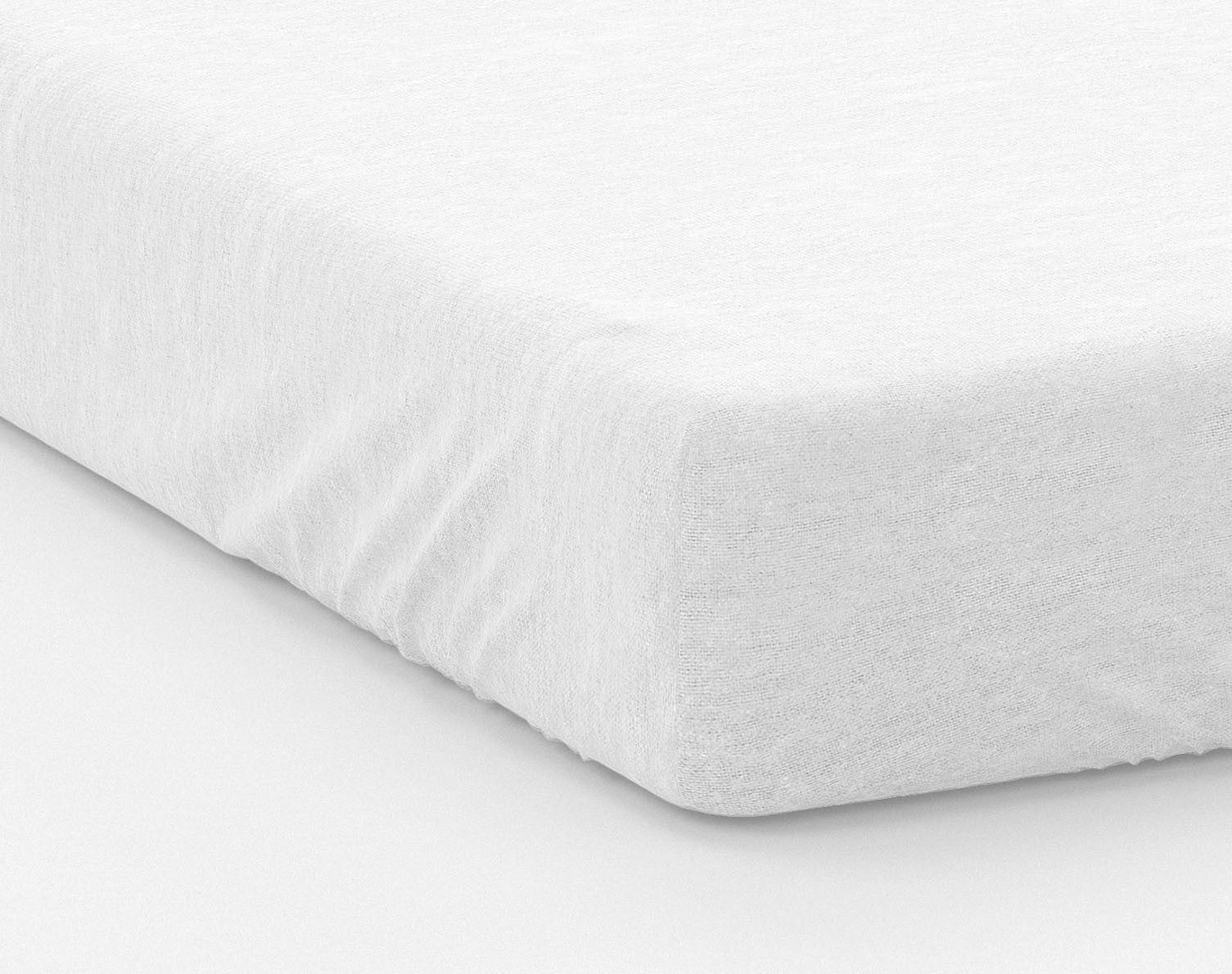 Drap housse + alèse 2-en-1 Blanc 60 x 120 cm Petit à petit Drap housse + alèse 2-en-1 Blanc 60 x 120 cm Petit à petit