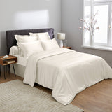 Housse de couette en soie Ivoire / 240x220 cm déclassé - MS784