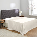 Drap en soie Ivoire / 270x300 cm déclassé - MS783