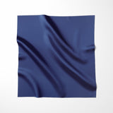 Carré de soie uni Bleu marine déclassé - MS685