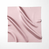 Carré de soie uni Rose déclassé - MS834