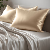 Seidenkissenbezug ohne Stehsaum 30 mommes Caramel / 50x75 cm B-Ware - MS353