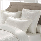 Taie d'oreiller en jacquard de soie 65x65 cm déclassé - MS377