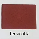 Taie en soie 22 mommes avec volant Confection sur commande Terracotta / 40x60 cm déclassé - MS453