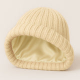 Bonnet cachemire et soie