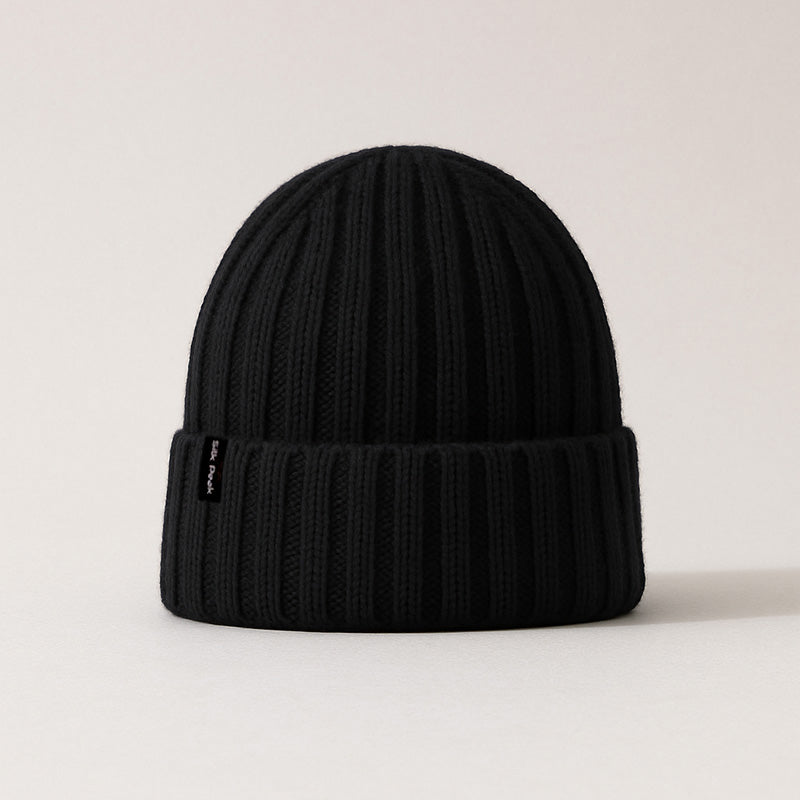Cashmere and silk beanie for kids