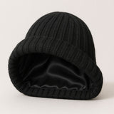 Bonnet cachemire et soie