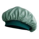 Bonnet de nuit en soie à élastique