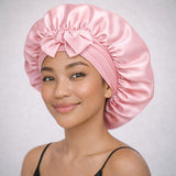 Bonnet de nuit en soie ajustable XL