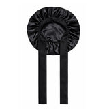 Bonnet de nuit en soie ajustable