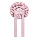 Bonnet de nuit en soie ajustable