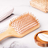 Brosse à cheveux en bambou
