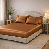 Drap housse en soie 22 mommes Confection sur commande