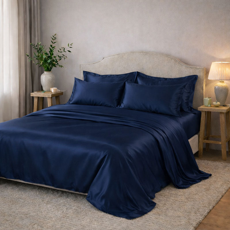 Drap en soie 22 mommes Confection sur commande