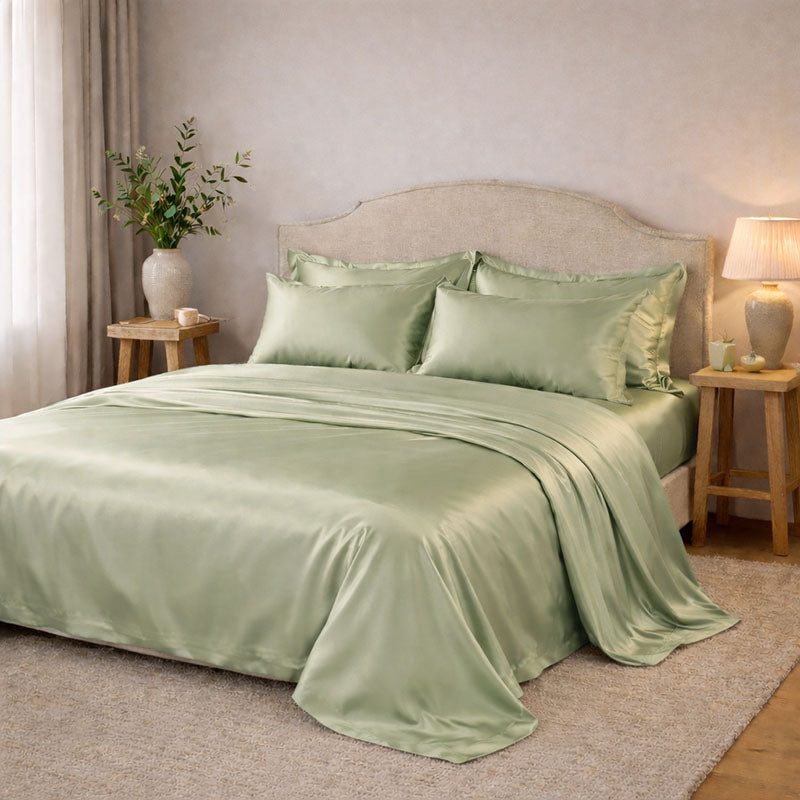 Drap en soie 22 mommes Confection sur commande