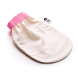 Raw silk exfoliating glove - Toning scrub