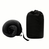 Silk memory travel pillow
