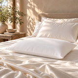 Waterproof cotton jersey pillow protector