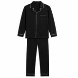 Long silk pyjamas for men