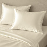 Taie en soie 22 mommes sans volant Confection sur commande Vert clair / 50x75 cm déclassé - MS455