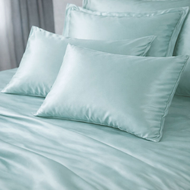 Taie en soie 22 mommes sans volant Confection sur commande