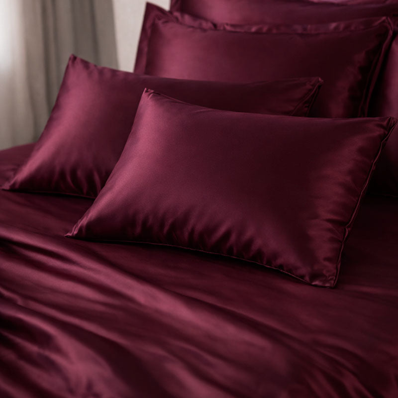 Taie en soie 22 mommes sans volant Confection sur commande