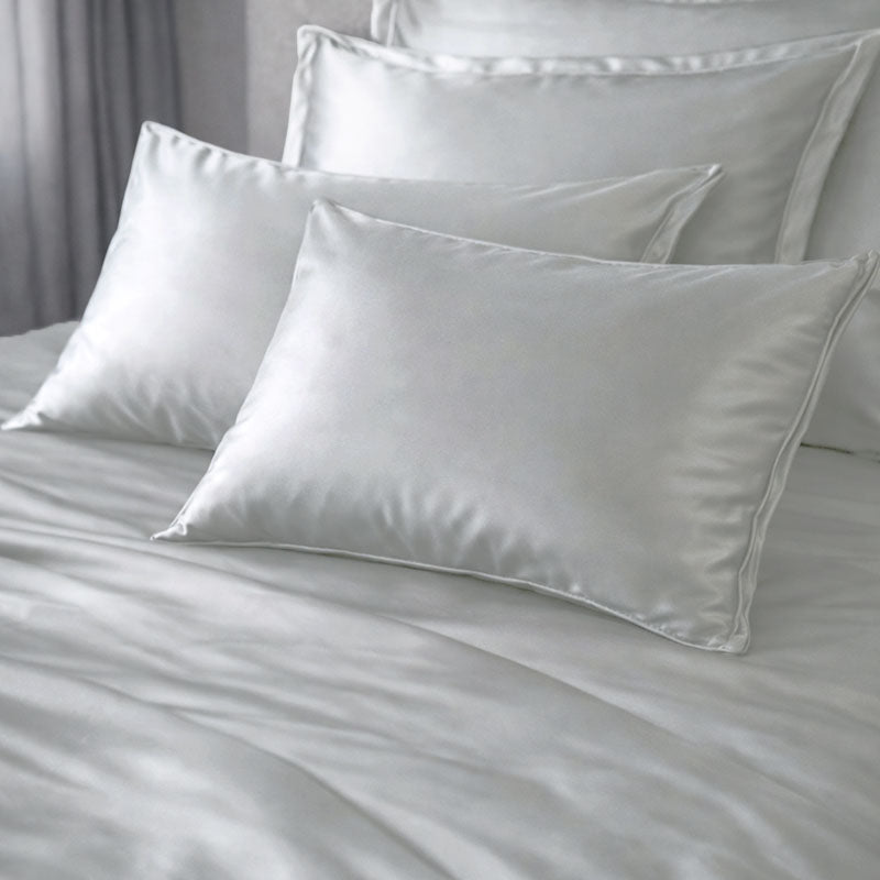 Taie en soie 22 mommes sans volant Confection sur commande