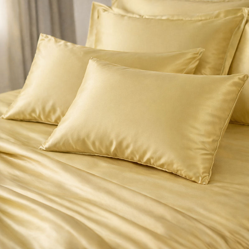 Taie en soie 22 mommes sans volant Confection sur commande