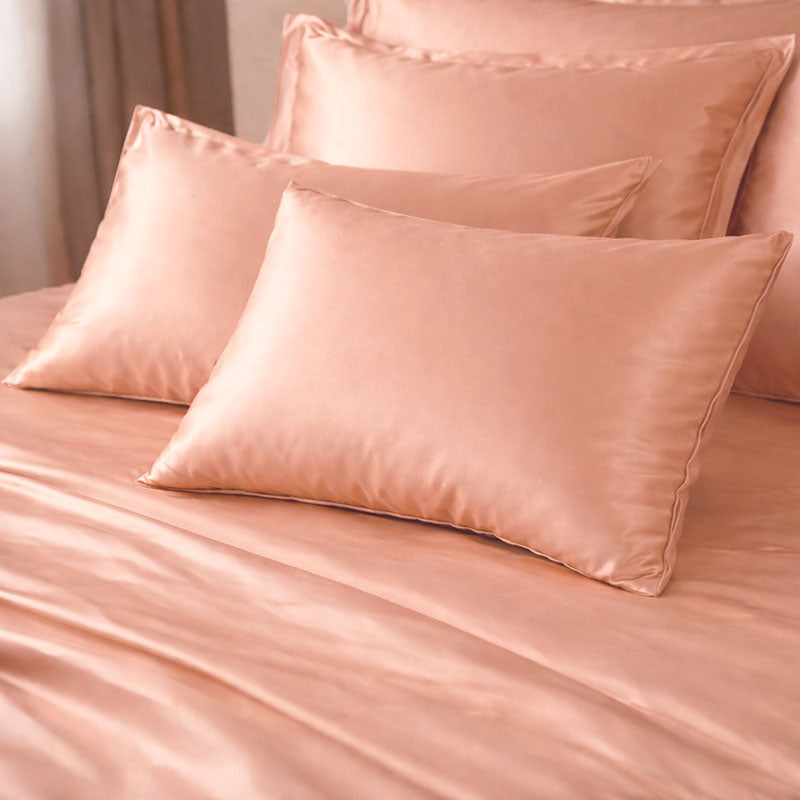 Taie en soie 22 mommes sans volant Confection sur commande