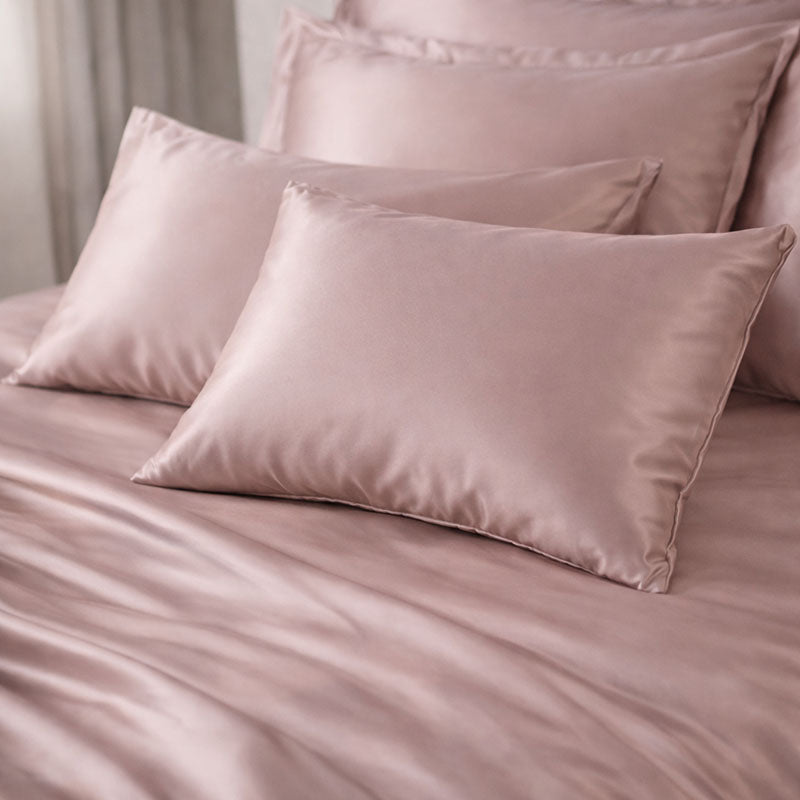 Taie en soie 22 mommes sans volant Confection sur commande