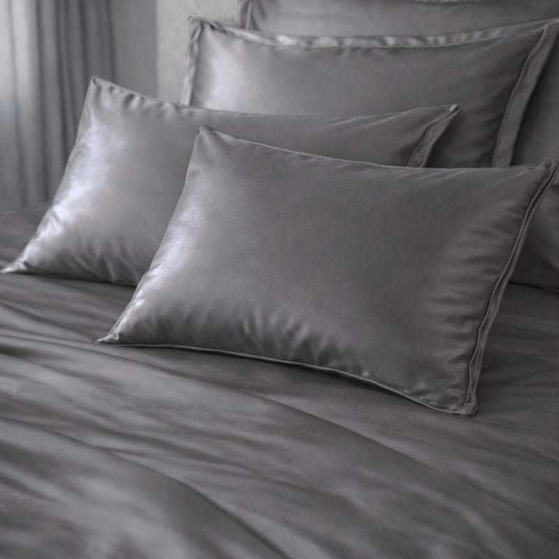 Taie en soie 22 mommes sans volant Confection sur commande