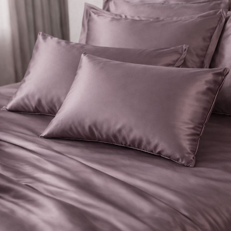 Taie en soie 22 mommes sans volant Confection sur commande