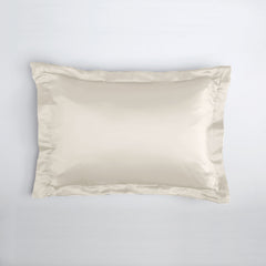 Funda de almohada de seda con volante 19 mommes - Maison de la soie