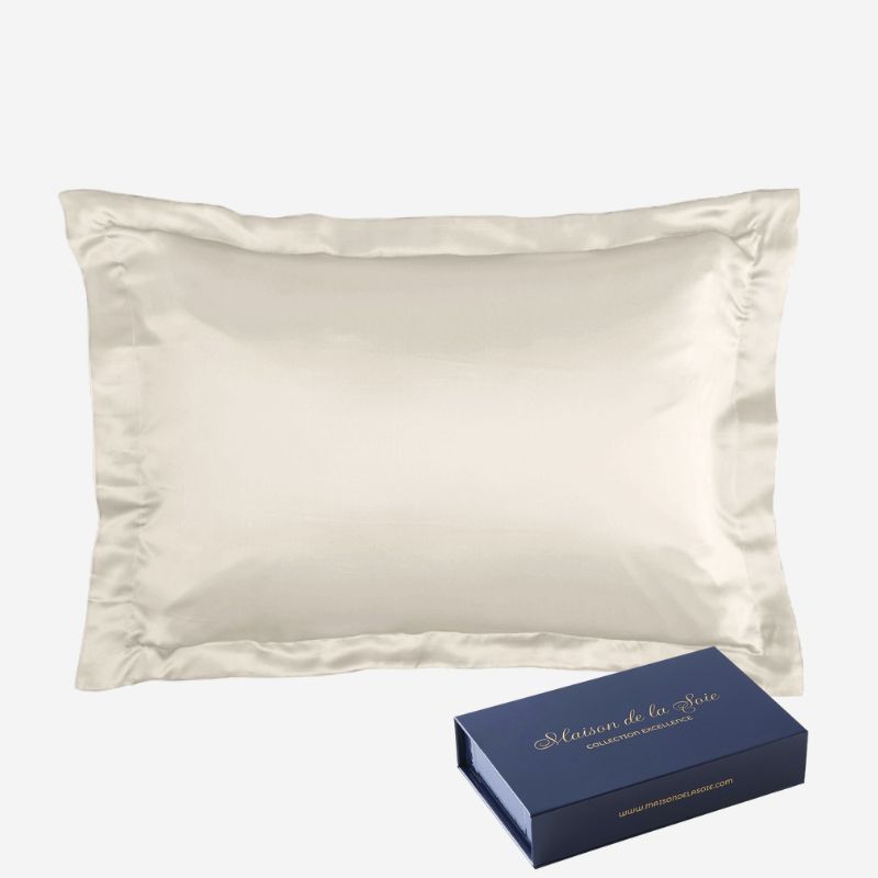 Taiie Taie d'oreiller en soie collection excellence 22mommes – Maison de la soie